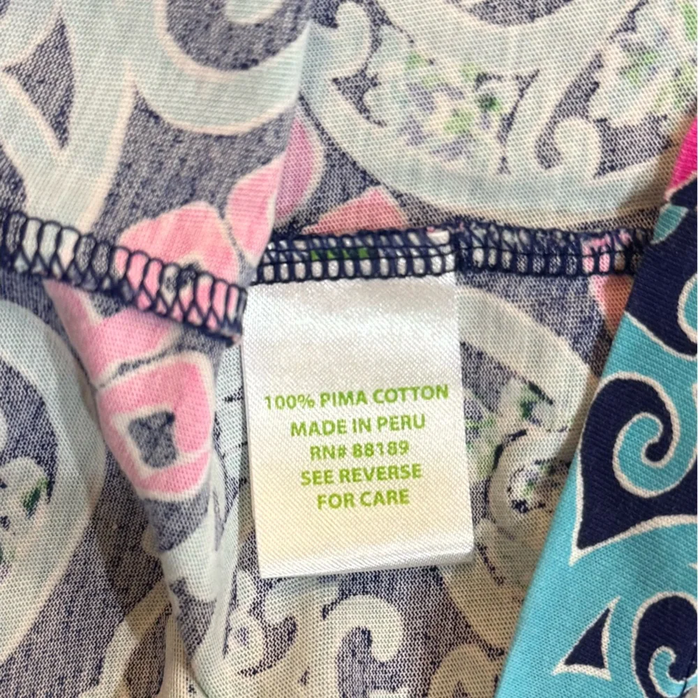 Women’s LILLY PULITZER Summer Robyn Pima cotton printed shift dress- Size Small - Picture 6 of 6